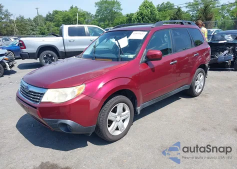 2009 Subaru Forester 2.5X from USA, damaged, VIN JF2SH63699H742563